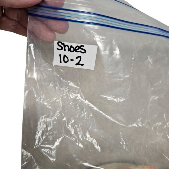 Toms Womens Espadrille Woven Platform Sandals Size 10 Beige Multicolor Slide‎ on - Picture 12 of 12